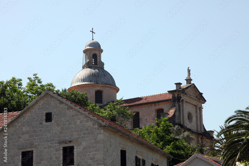 The Catholic Church of the Birth of the Virgin Mary, Prcanj, Montenegro