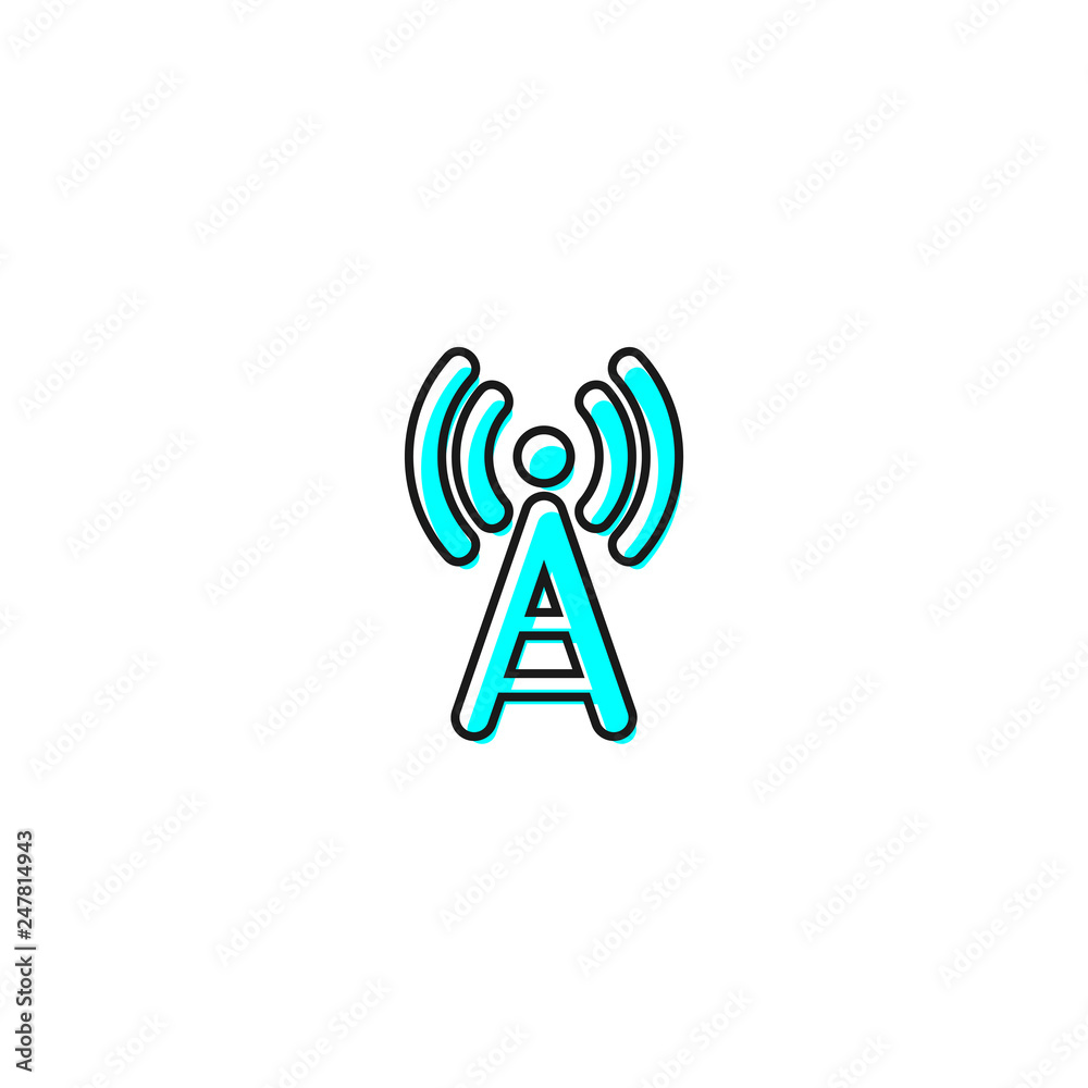 Difussion wireless icon Difussion wireless icon