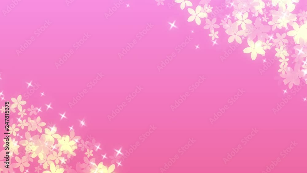 桜　パーティクル