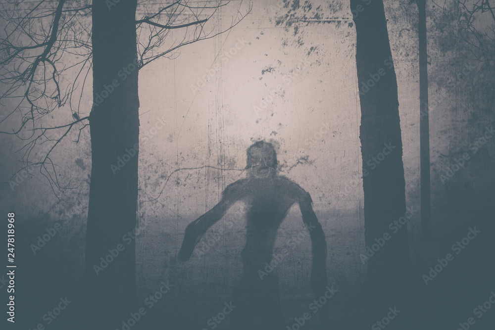 scary creatures in the woods