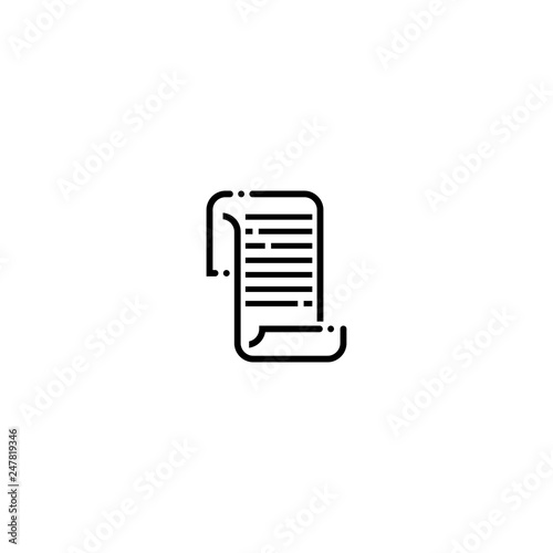  List vector icon