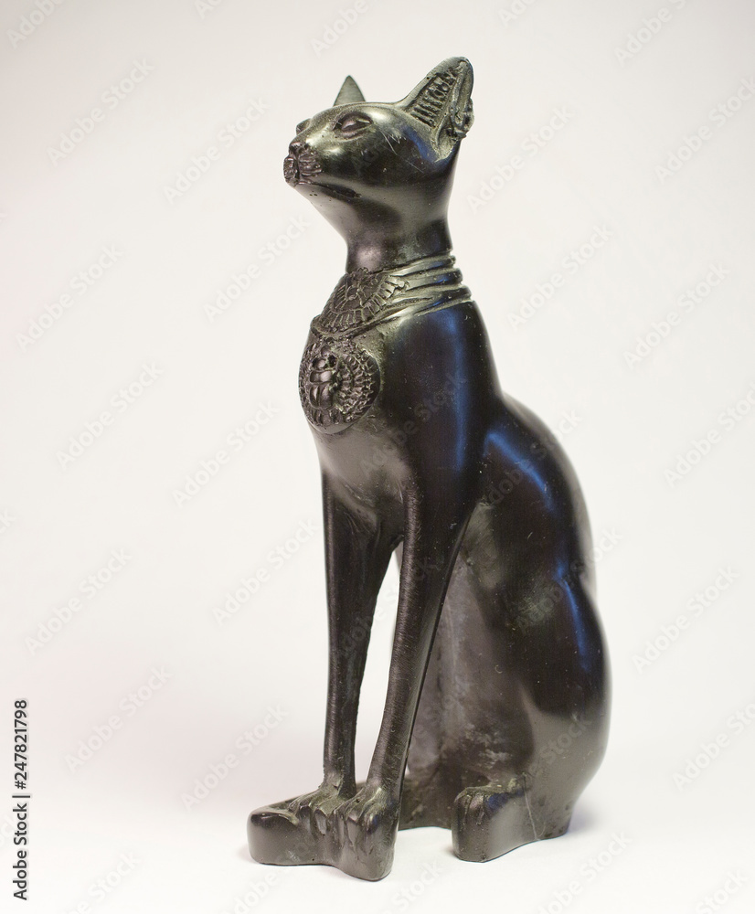 Bast, or Bastet (Egypt. B3stt) the ancient Egyptian goddess of joy