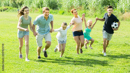 ﻿family playing and running © JackF