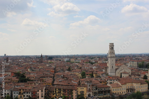 Upper view of Verona