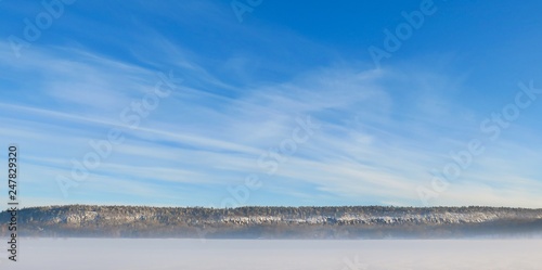 Foggy mountain