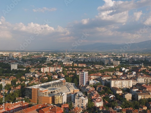 Plovdiv city view, Bulgaria