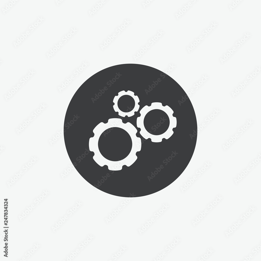 Support Configuration Vector Icon Support Configuration Vector Icon