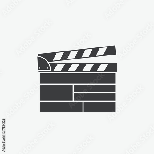 Clapperboard Vector Icon