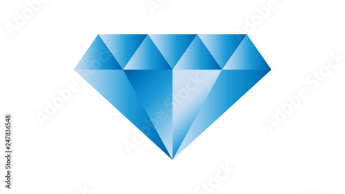 Diamond logo vector design. Diamond icon