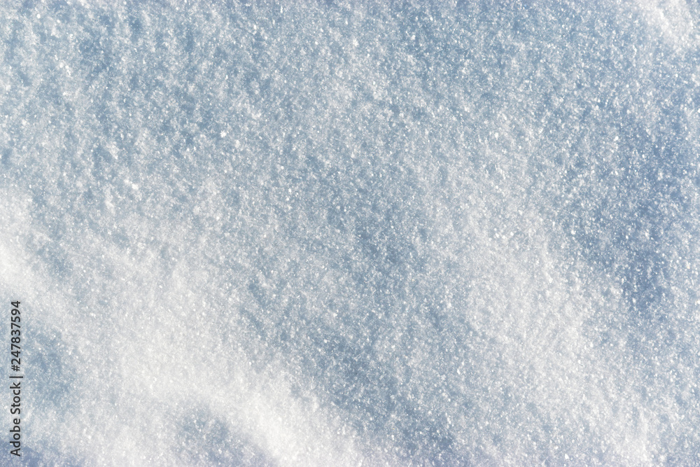 Obraz premium Background of the white snow