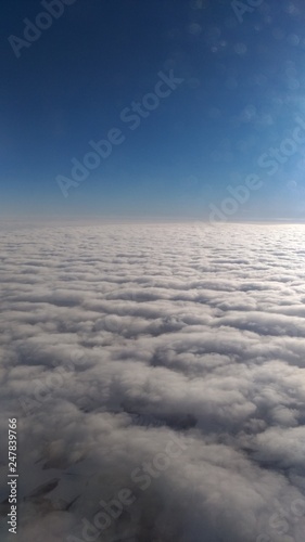 Sky from plane