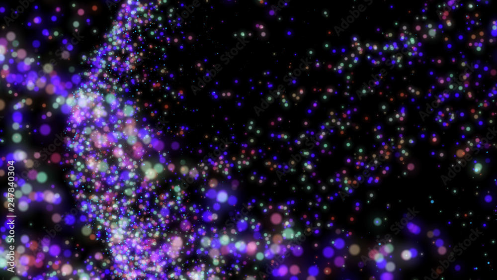 Background of multi-colored circles. Abstract background pattern.