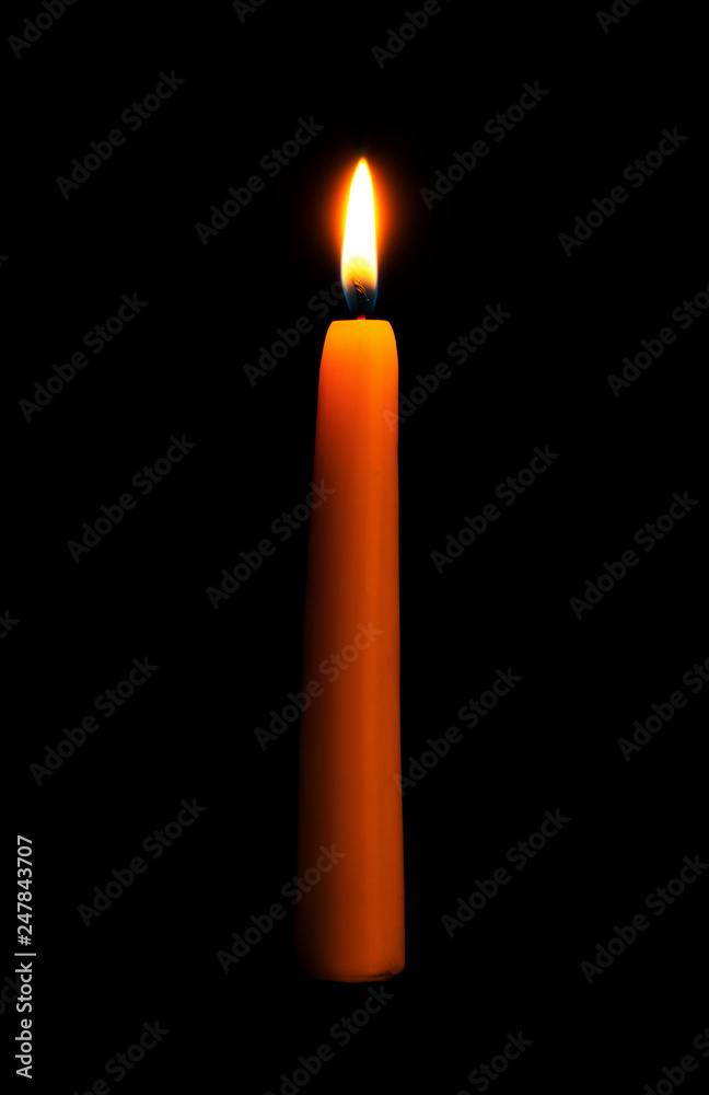 Mourning candle lit Mourning candle lit