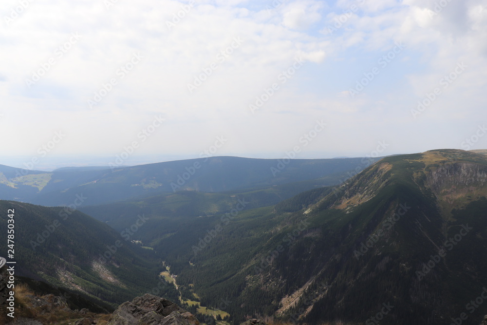 Obraz premium karkonosze, śnieżka