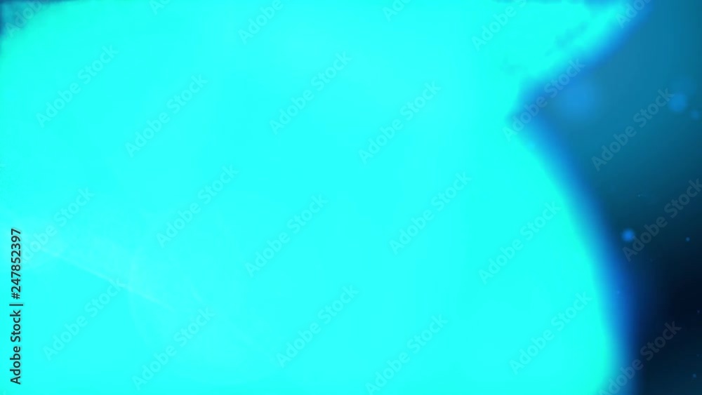 Computer animation of a 3d model of a molecule on a blue animated background. in 4K 60 fps.