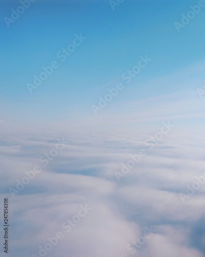 blue sky with clouds © Пятигор Владислав