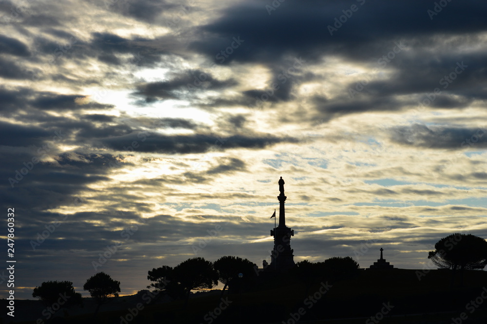 Clouds over Comillas, Cantabria