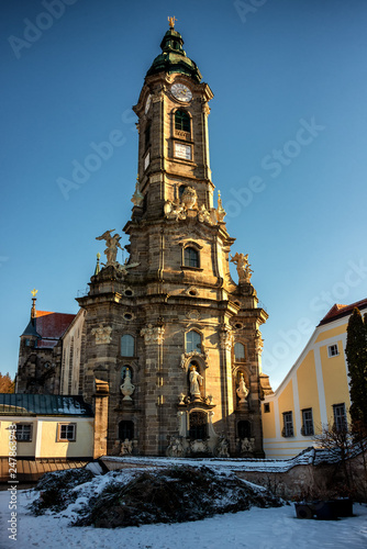 Zwettl Abbey (Stift Zwettl) is a Cistercian monastery located in Zwettl in Lower Austria, in the Diocese of St. Polten. Waldviertel, Austria photo