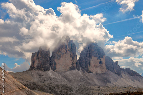 Tre Cime di Lavaredo, Dolomiti, Italia