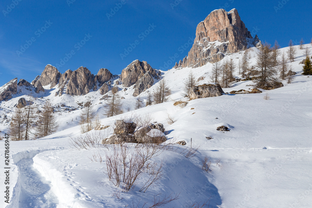 Panorama Dolomiti dal Passo Giau