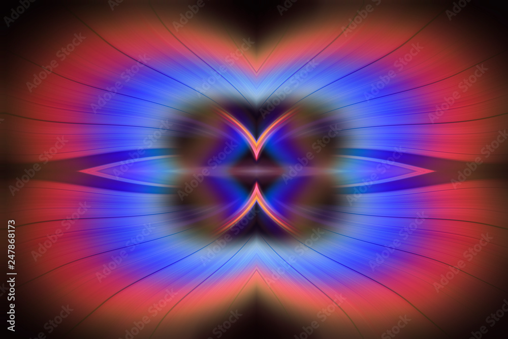 radial color pattern, closeup of photo radial color pattern, closeup of photo