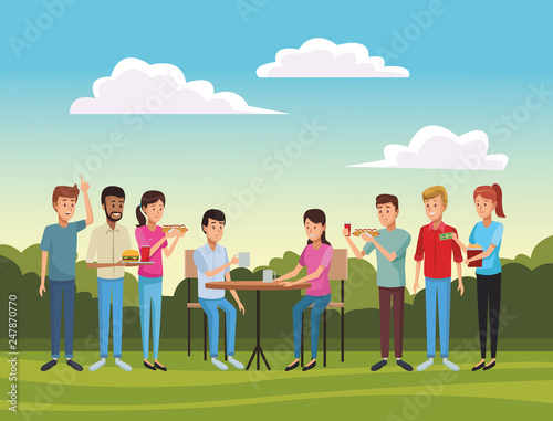 friends people cartoon