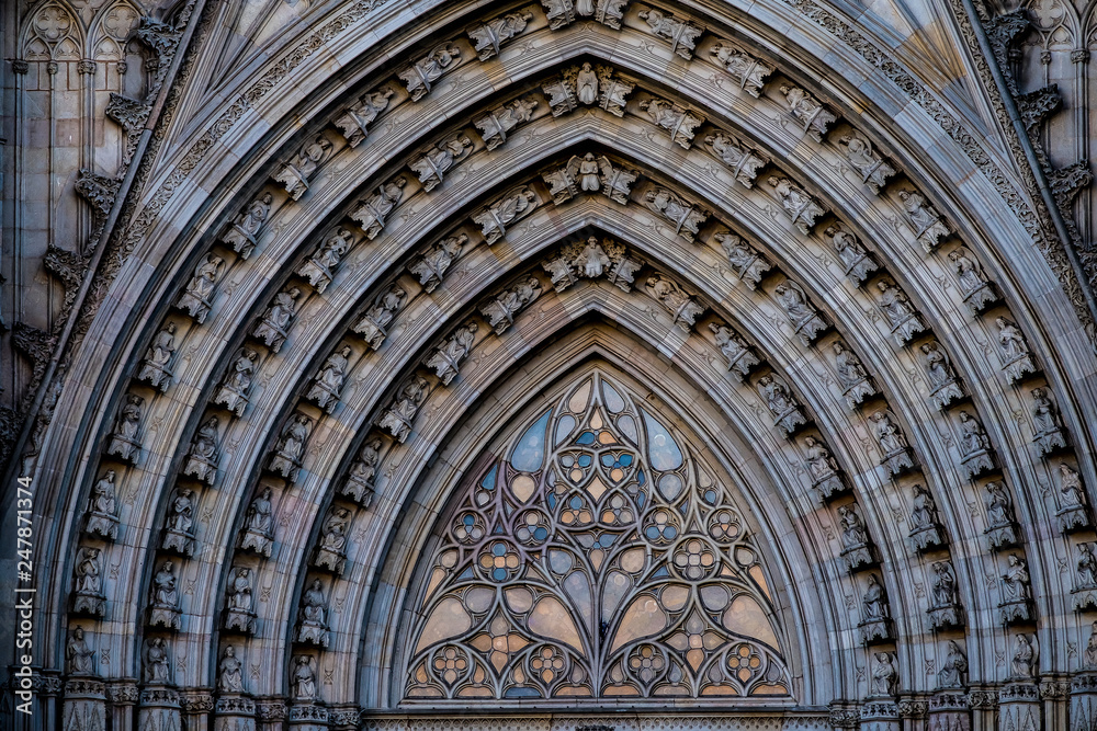 Cathédrale Sainte Croix ou Sainte Eulalie de Barcelone, Espagne