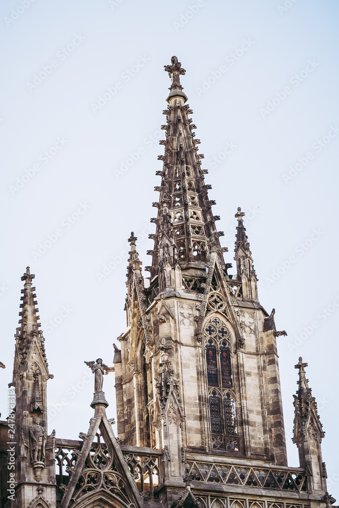 Cathédrale Sainte Croix ou Sainte Eulalie de Barcelone, Espagne