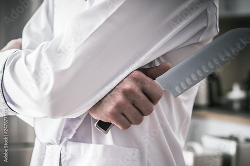 Kitchen Chef with Knife