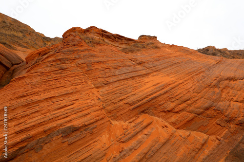 danxia landform scenery photo