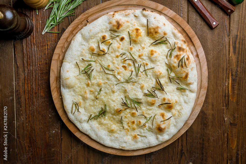 Focaccia with rosemary