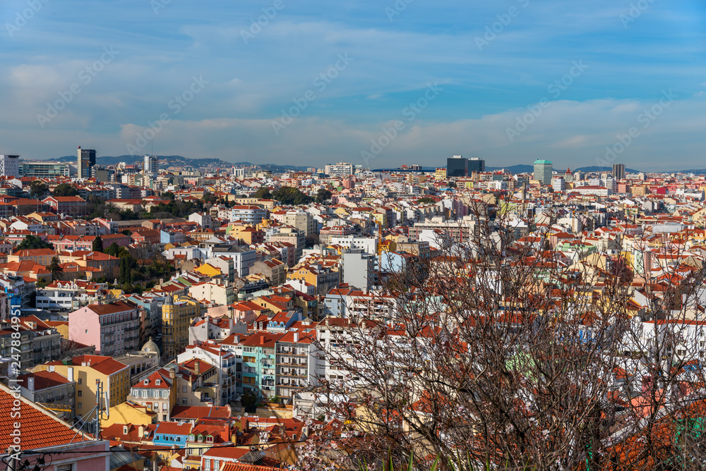 view of Lisbon rooftops