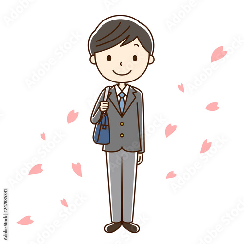 新入生　男子学生
