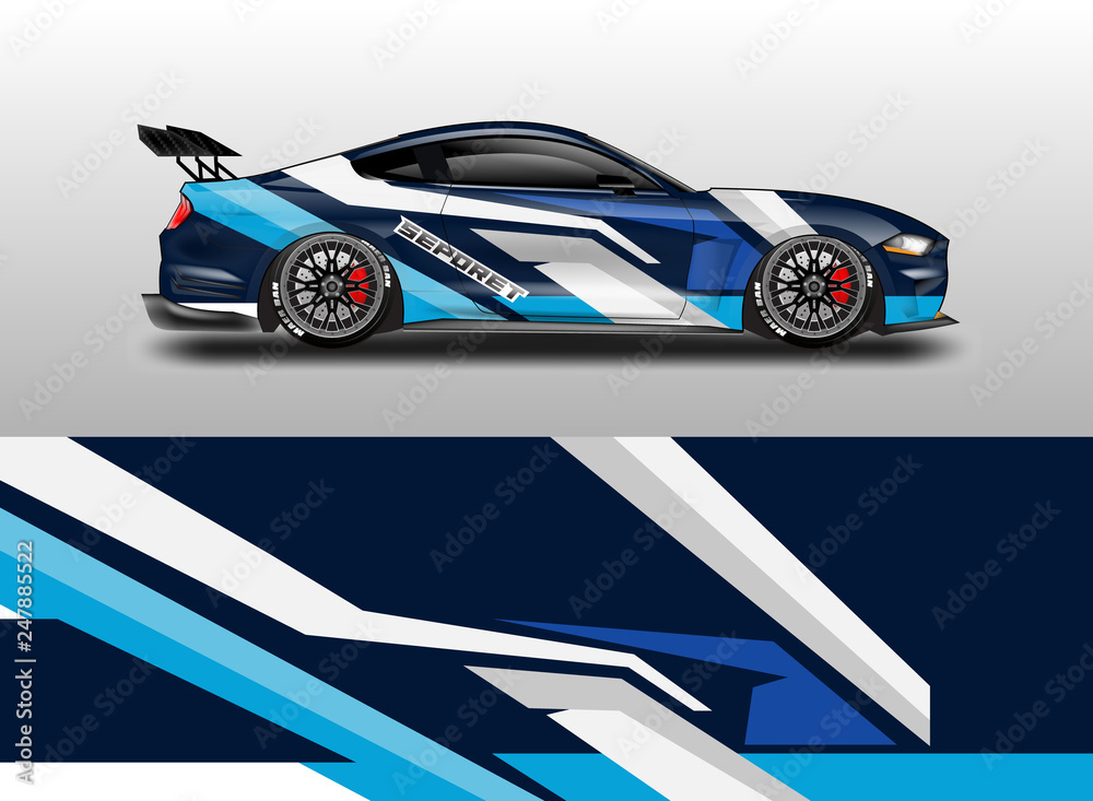 Car decal wrap company designs vector . Livery wrap company , van , cargo, truck . Car decal wrap company designs vector . Livery wrap company , van , cargo, truck .