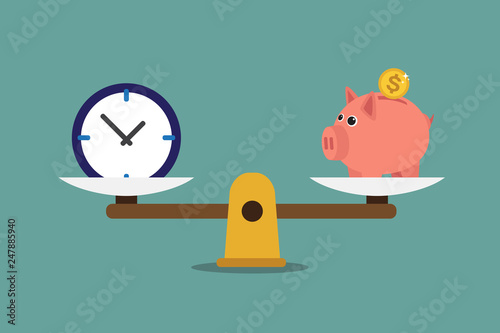 Time and money scale