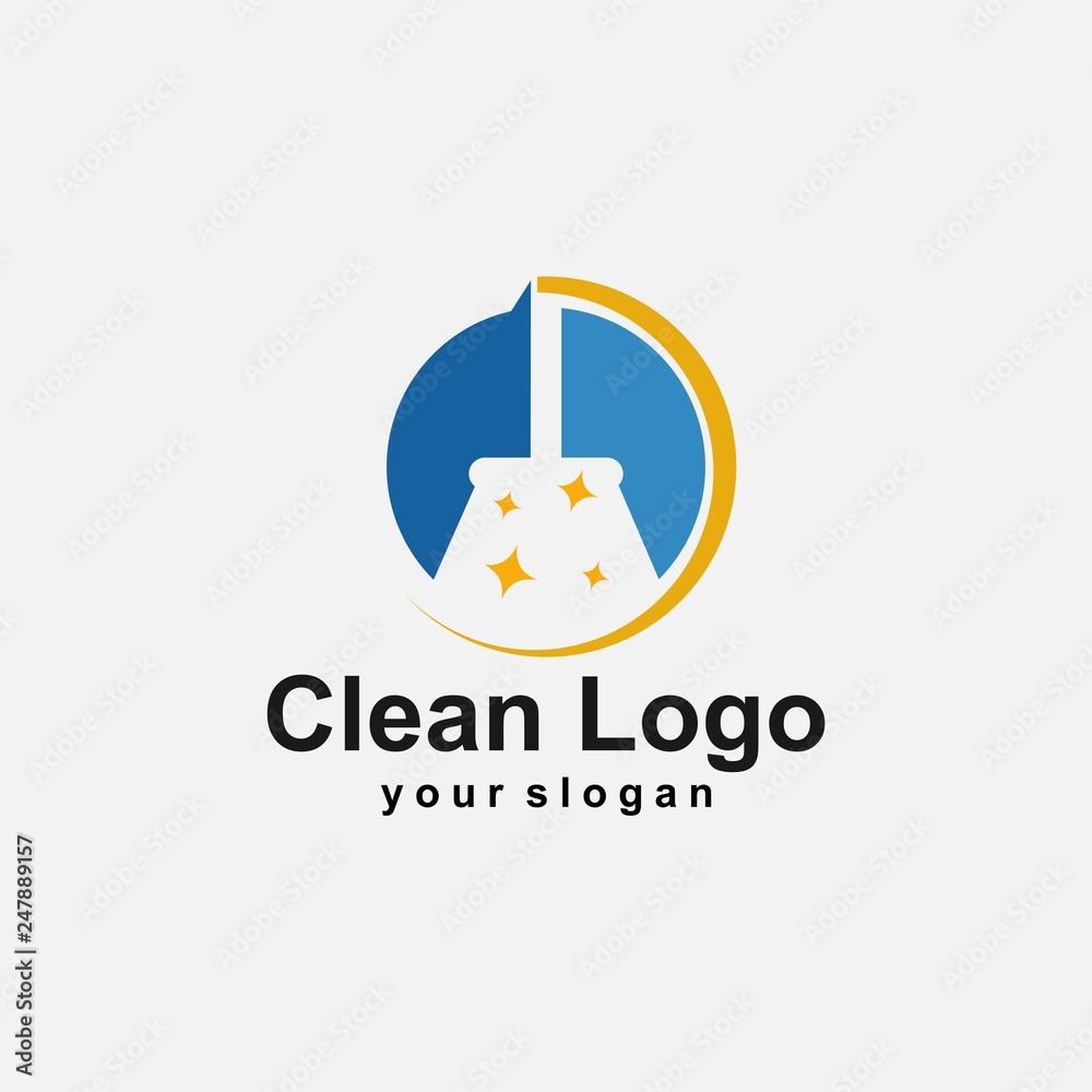 Fototapeta premium Clean Logo Template