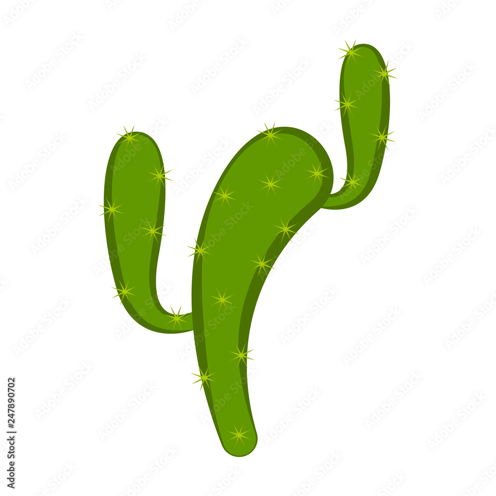 Isolated mexican cactus image. Vector illustration design Isolated mexican cactus image. Vector illustration design