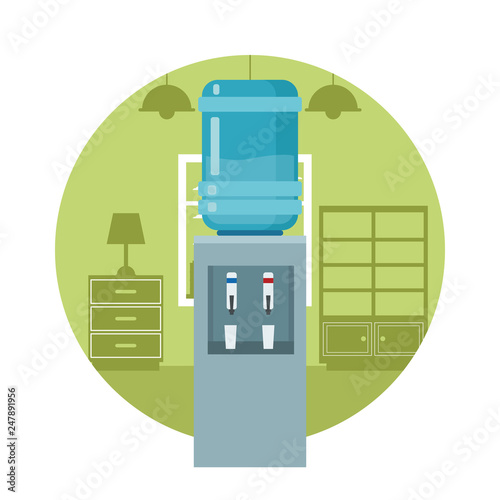 water dispenser cartoon