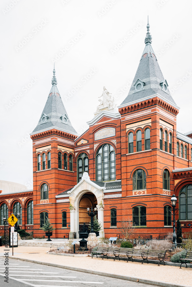 The Smithsonian Arts and Industries Building, at the National Mall, in Washington, DC The Smithsonian Arts and Industries Building, at the National Mall, in Washington, DC