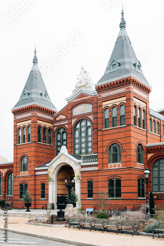 The Smithsonian Arts and Industries Building, at the National Mall, in Washington, DC
