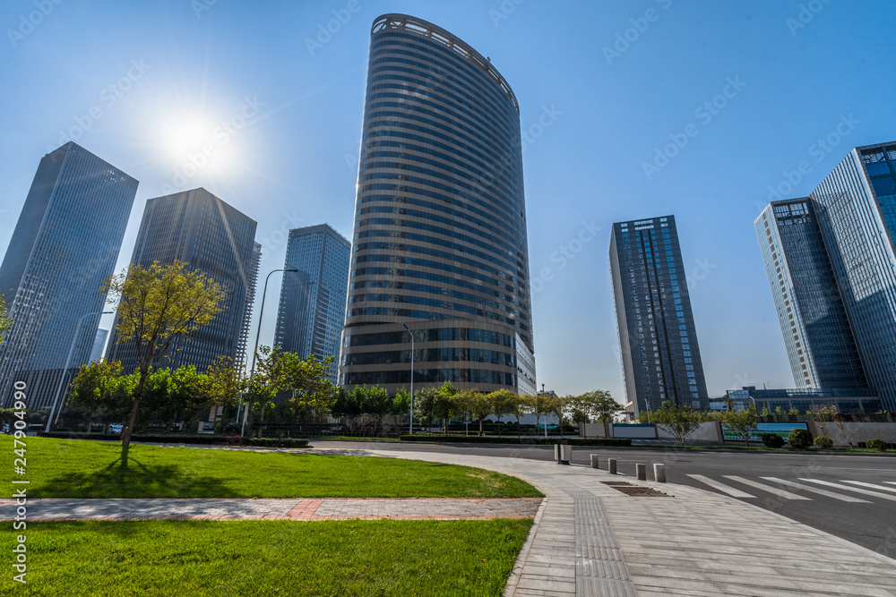 urban traffic road with cityscape in Shanghai,China urban traffic road with cityscape in Shanghai,China