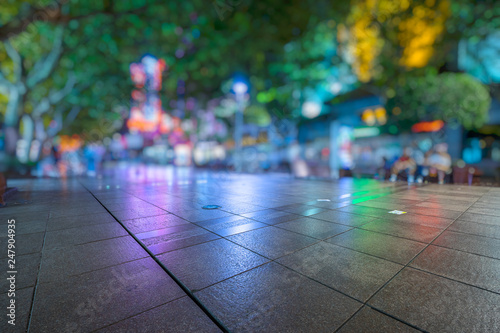 shanghai shopping street,china.