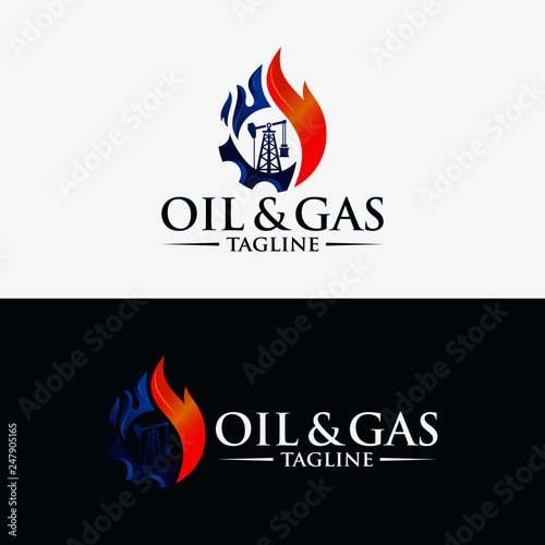 Oil Industry Logo Template