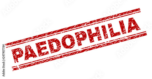 Foto PAEDOPHILIA seal print with corroded style