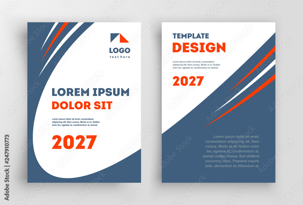 Abstract Curves Flyer Brochure Design. Front and back template design cover. Business flyer size A4. Abstract Curves Flyer Brochure Design. Front and back template design cover. Business flyer size A4.