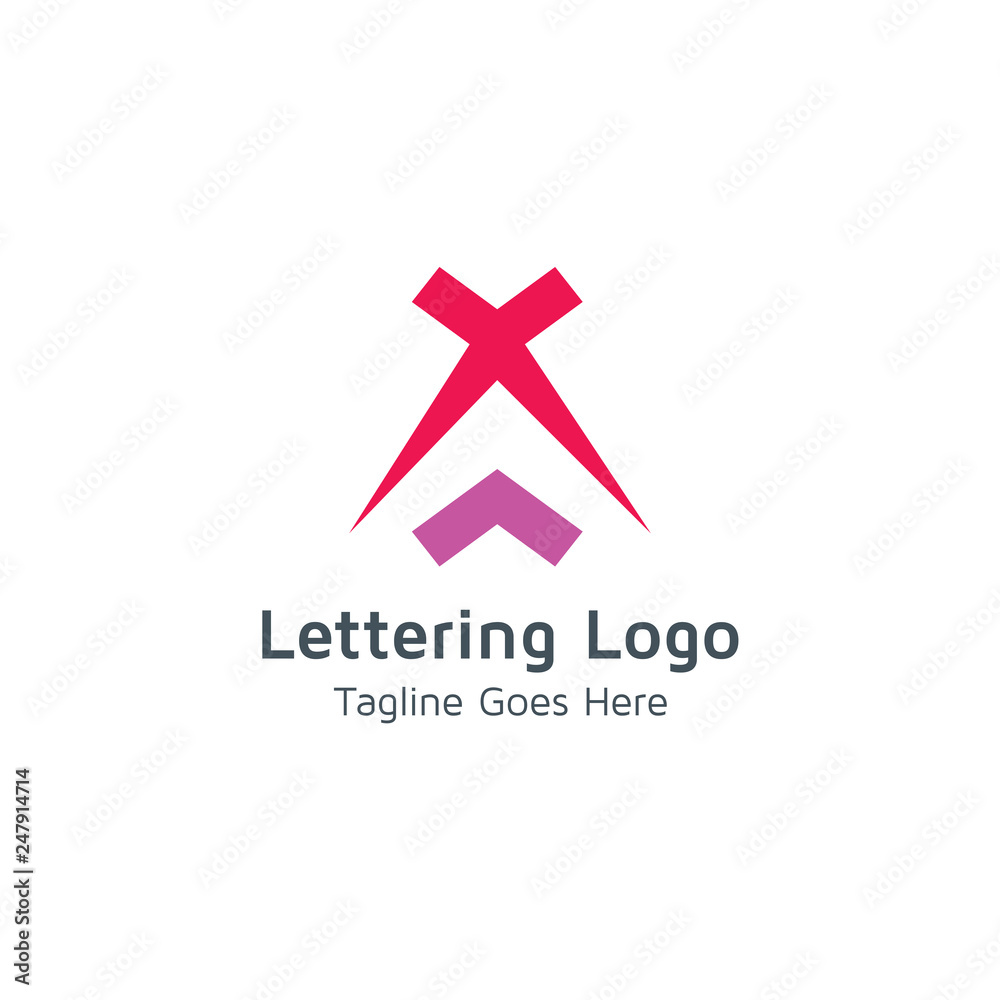 Lettering A Lettering A