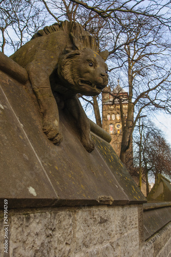 Obraz na płótnie Cardiff Castle w salonie