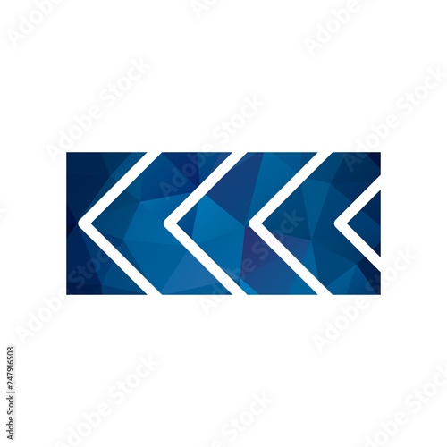 Vector Sharp deviation of route to left Road Sign Icon