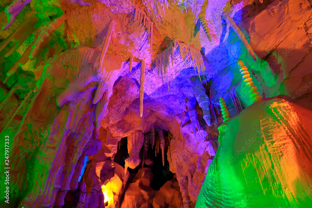Geological Park stalactites, China