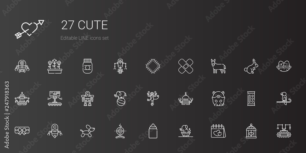 cute icons set cute icons set